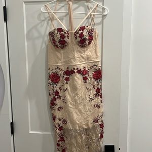 Bebe floral dress